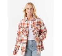 Rip Curl Oceanic Flannel Long Sleeve Shirt Blanc 2XS Femme
