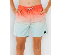 Rip Curl Offset Fade Volley Kids Boardshort rouge T14