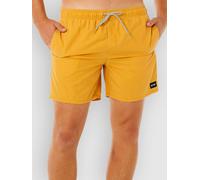 Rip Curl Offset Washed Volley Swimming Shorts Jaune M Homme