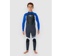 Rip Curl - Junior Omega 3/2 mm Back Zip Wetsuit - Combinaison de surf enfant Blue - 12 ans