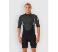 Rip Curl 2026 Hommes Omega 2mm Back Zip Shorty Combinaison Néoprène 128MSP - Grey