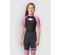 Rip Curl - Omega 2 mm Back Zip Springsuit - Combinaison de surf enfant Purple - 14 ans