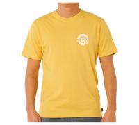 Rip Curl - Pacific Rinse Circle Tee - T-shirt - S - ochre