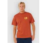 Rip Curl Pacific Rinse Glass Off T-Shirt orange L