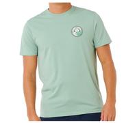 Rip Curl Pacific Rinse Stacked Short Sleeve T-shirt Vert M Homme