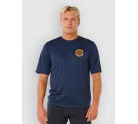 Rip Curl Pacific Rinse Surflite Short Sleeve Rash Guard Bleu L Homme