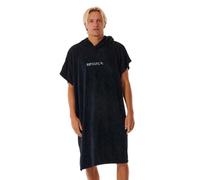 Rip Curl – Poncho de bain en microfibre Brand Hooded Towel – Noir/Gris – Homme