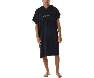 Rip Curl - Poncho de bain en microfibre - Brand Hooded Towel Black/Grey pour Homme - Noir Noir