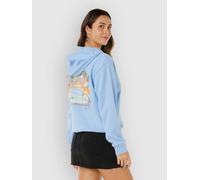 Rip Curl Poolside Relaxed Sweat à capuche zippé bleu XS