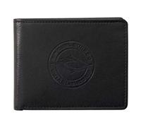 Rip Curl Portefeuille Stapler en similicuir pour homme Noir