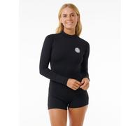 Rip Curl Premium Boyleg Long Sleeve Back Zip Uv Shorty Noir M Femme