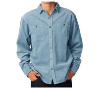 Rip Curl - Premium Surf Cord L/S Shirt - Chemise - M - citadel blue