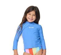 Rip Curl Sunshine Revival Rashie Long Sleeve Rash Guard Bleu 12-24 Months Enfants