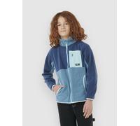 Rip Curl Raw Energy Block Fleece Kids Sweat à capuche zippé bleu T08