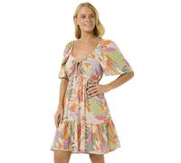 Rip Curl Cala Vadella Mini Short Sleeve Short Dress Multicolore M Femme