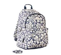Rip Curl Sac à Dos Double Dome 2 Compartiments Navy Blanc + Chouchou Assorti