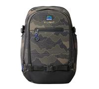 Rip Curl | Sac à Dos F-Light Posse 35L Search | Sac Homme avec Poche Ordinateur 15 Pouces Style Surfeur | 49 x 32 x 22 cm | Imprimé Noir/Vert