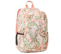 RIP CURL Sac à Dos Fille Ozone 30L | Sac Scolaire CM1 CM2 Collège | Polyester recyclé | 49 x 32 x 22 cm | Imprimé Tropical Beige