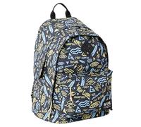 Rip Curl - Sac à Dos garçon Double Dome Noir/Jaune - 41 x 30 x 20 cm