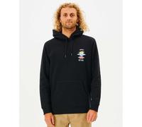 Rip Curl Search Icon Hoodie Noir L Homme
