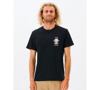 Rip Curl Search Icon Short Sleeve T-shirt Noir L Homme