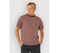 Rip Curl Search Stripe T-Shirt marron M
