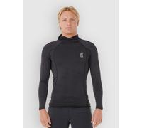 Rip Curl Search Perf Hooded Long Sleeve Rash Guard Noir M Homme