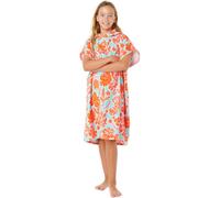Rip Curl Serviette Poncho à Capuche en Coton mélangé 2026 Junior - Bleu Sarcelle
