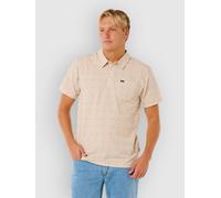 Rip Curl Sessions Aerotech Short Sleeve Polo Beige 2XL Homme