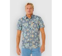 Rip Curl Sessions Short Sleeve Shirt Bleu S Homme