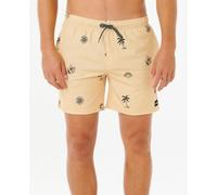 Rip Curl - Short stretch à séchage rapide - Sessions Volley Straw pour Homme - Taille S - Beige Beige S