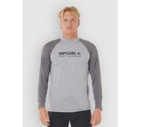 Rip Curl Rash Guard Shock 16GMRV 2026 UPF manches longues gris marle L Homme