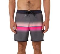 RIP CURL Short de bain pour homme, Noir/rose/bleu/rose, 32