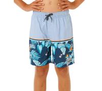 Short De Bain Streamline Stripe Volley - Enfants Denim Délavé 14A