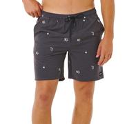Rip Curl - Short stretch à séchage rapide - Skelly Breach Volley Black pour Homme - Taille M - Noir Noir M