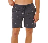 Rip Curl - Short stretch à séchage rapide - Skelly Breach Volley Black pour Homme - Taille XL - Noir Noir XL