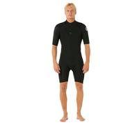 Rip Curl Combinaison shorty Dawn Patrol 2 mm Back Zip Homme Noir