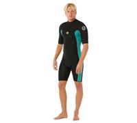 Rip Curl Shorty à Manches Courtes Avec Fermeture éclair Dans Le Dos Dawn Patrol Spring 22 2 Mm