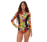 Rip Curl Shorty à Manches Longues Avec Fermeture éclair Au Dos Pour Femme Mirage
