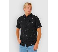Rip Curl Skelly Breach Short Sleeve Shirt Noir S Homme