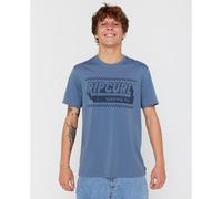Rip Curl Sportline Invader Short Sleeve T-shirt Bleu M Homme