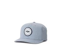 RIP Curl Stapler Snapback Baseball Trucker Hat Chapeau, Gris Bruyère, Taille Unique Homme