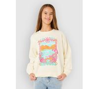 Rip Curl Sunshine Squad Crew Sweatshirt Beige 12 Years Fille