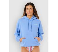 RIP CURL Surf Puff Heritage Hooded Sweatshirt Maillot de survêtement, Bleu Bleuet, L Femme