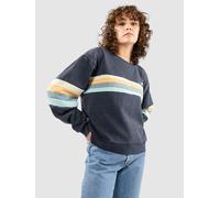 Rip Curl Surf Revival Pannelled Crew Sweat bleu XXS