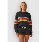 Rip Curl - Women's Surf Revival Relaxed Crew - Pull - XS - washed black