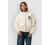Rip Curl Surf The World Full Zip Sweatshirt Beige XS Femme