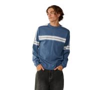 Rip Curl Archive Twu Stripe Crew Knit Pull bleu L