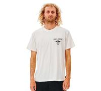 Rip Curl - T-shirt à manches courtes Fade Out Icon pour homme - Style rétro avec logo audacieux - Coupe décontractée et confortable - 100 % coton