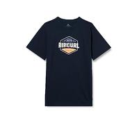 RIP CURL T-Shirt à Manches Courtes pour Enfant Filler Tee B Bleu, Taille 14 Ans (référence S6438246)